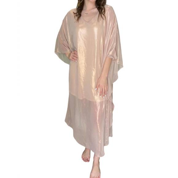 NEW ADRIENNE celine dress in nude shimmer - Picture 1 of 1